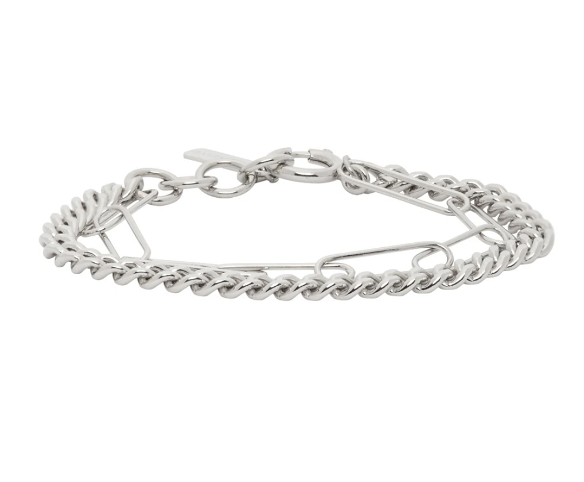 Justine Clenquet Sliver Nico Bracelet
