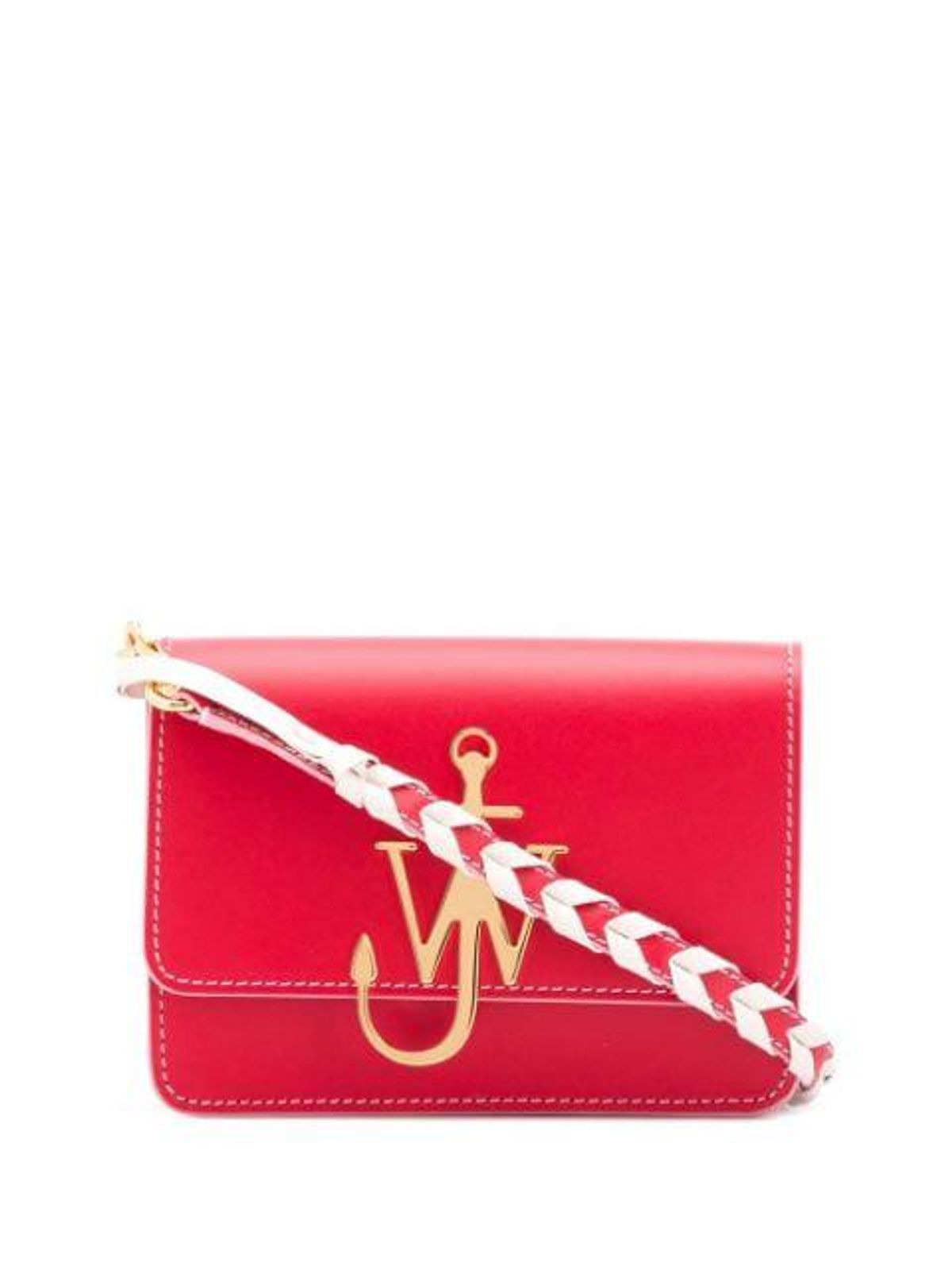 jw anderson anchor braided detail crossbody bag