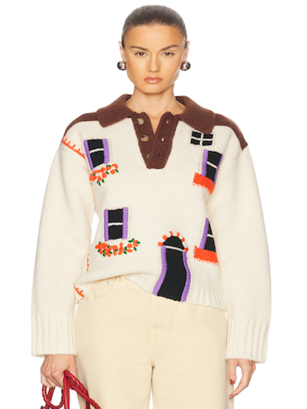 JW Anderson House Polo Jumper