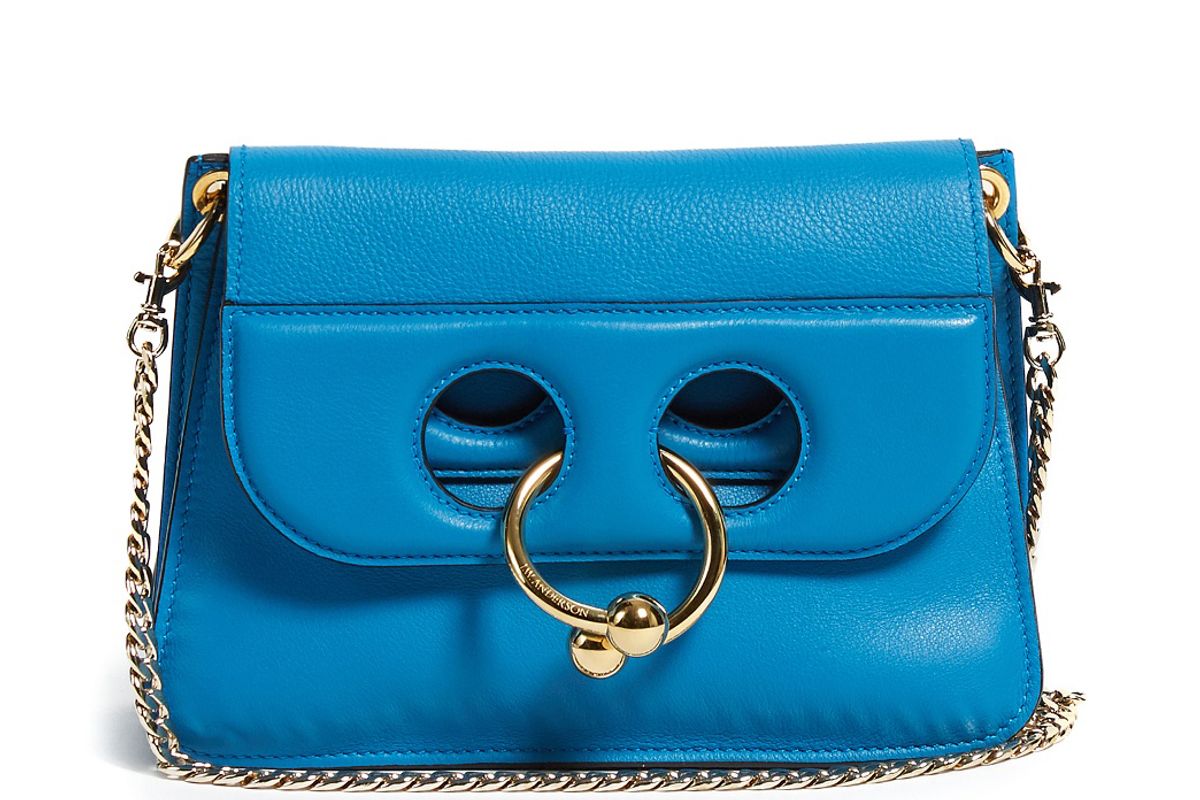 Pierce Mini Leather Cross-Body Bag