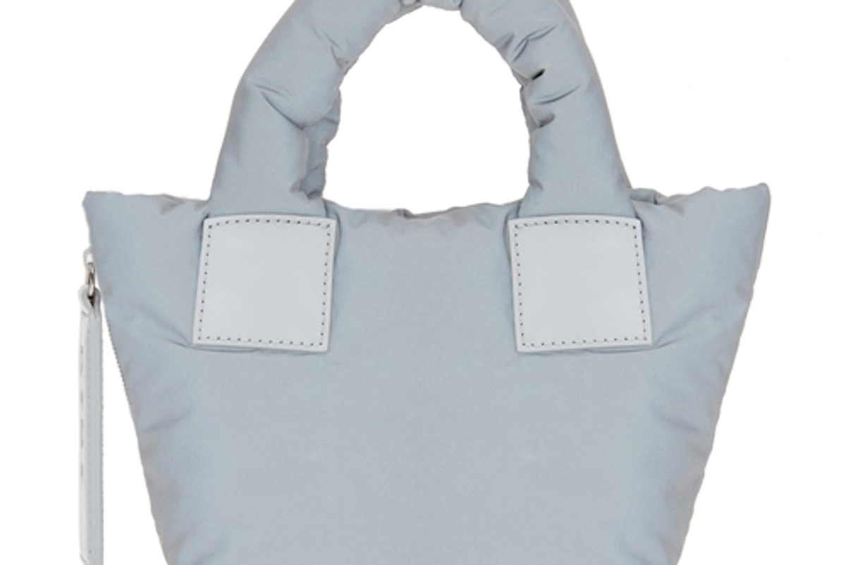 kara flash baby puffer tote