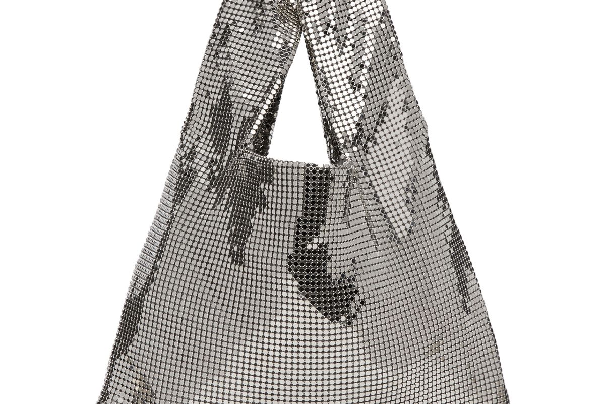 kara mesh shopper tote