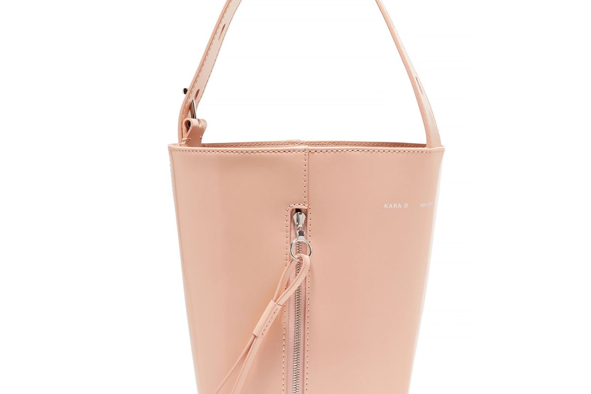 kara panel pail bucket bag