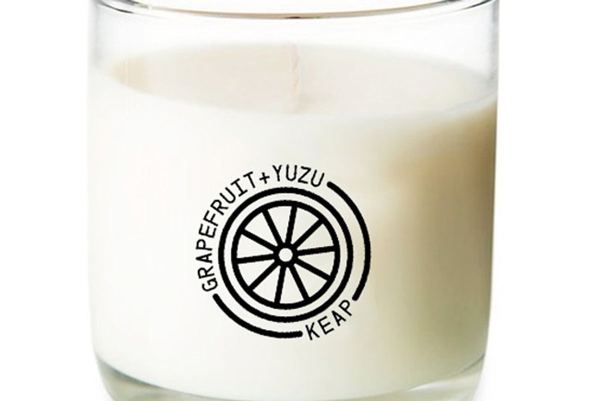 keap grapefruit and yuzu candle