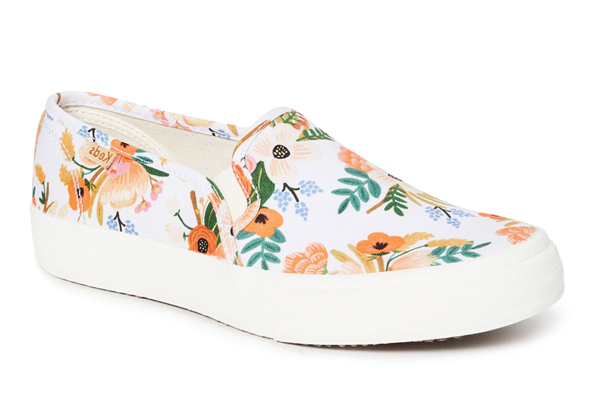 keds x rifle paper co double decker meadow sneakers