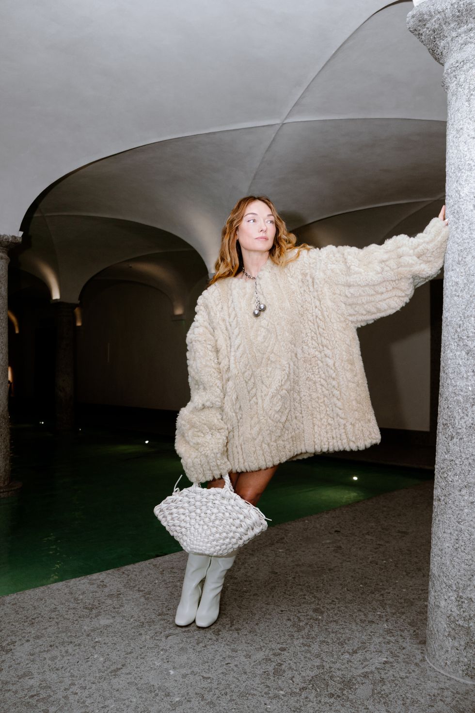 Kelly Wearstler wears Bottega Veneta