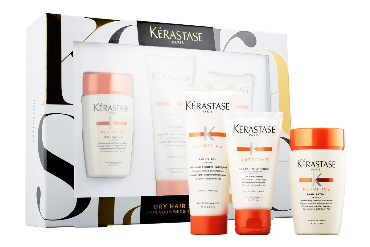 ketrastase dry hair stars hair nourishing travel trio