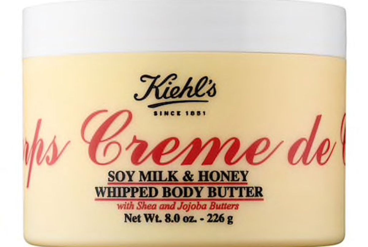 kiehls since 1851 creme de corps soy milk and honey whipped body butter