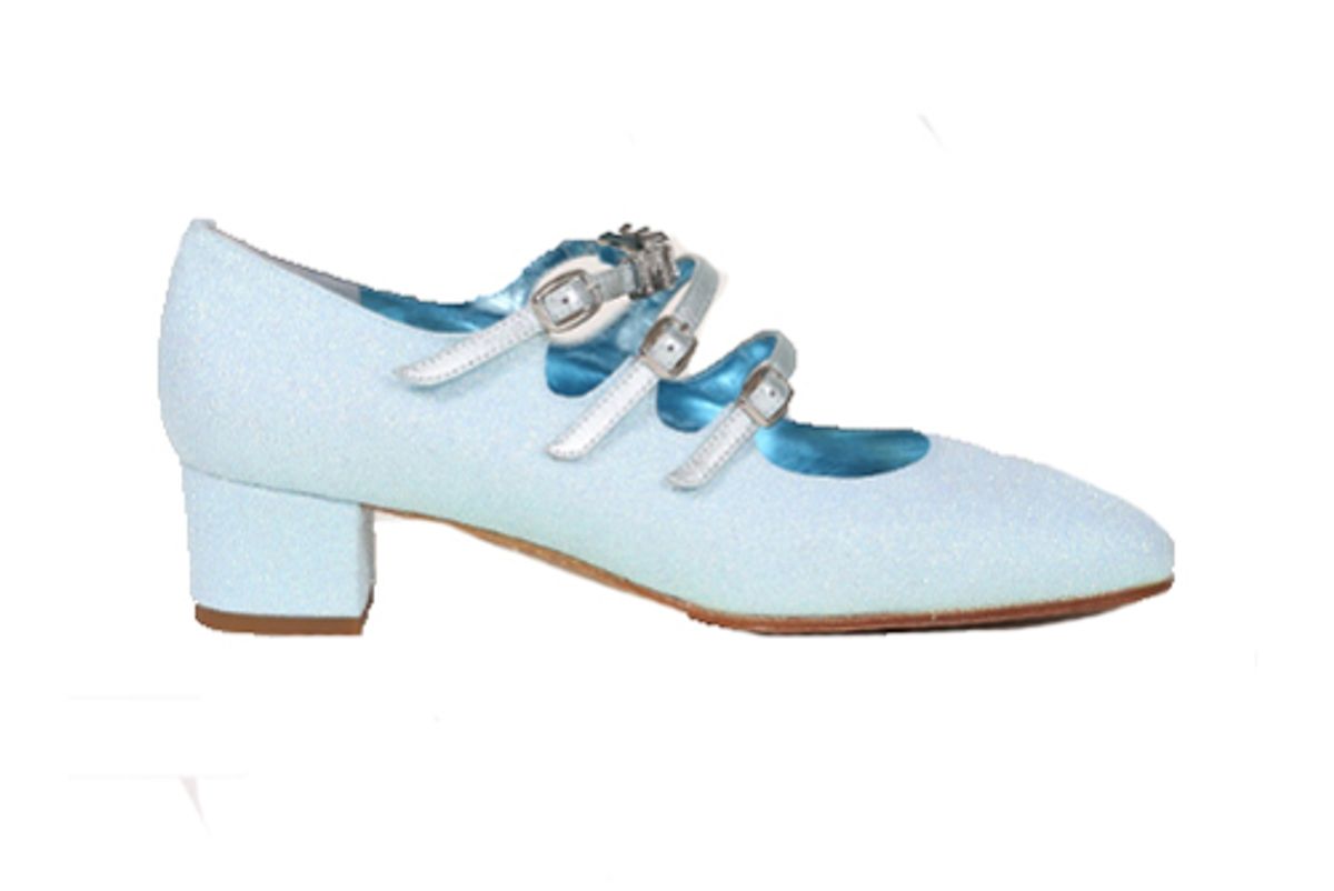 kina babies glitter bleu magic shoes