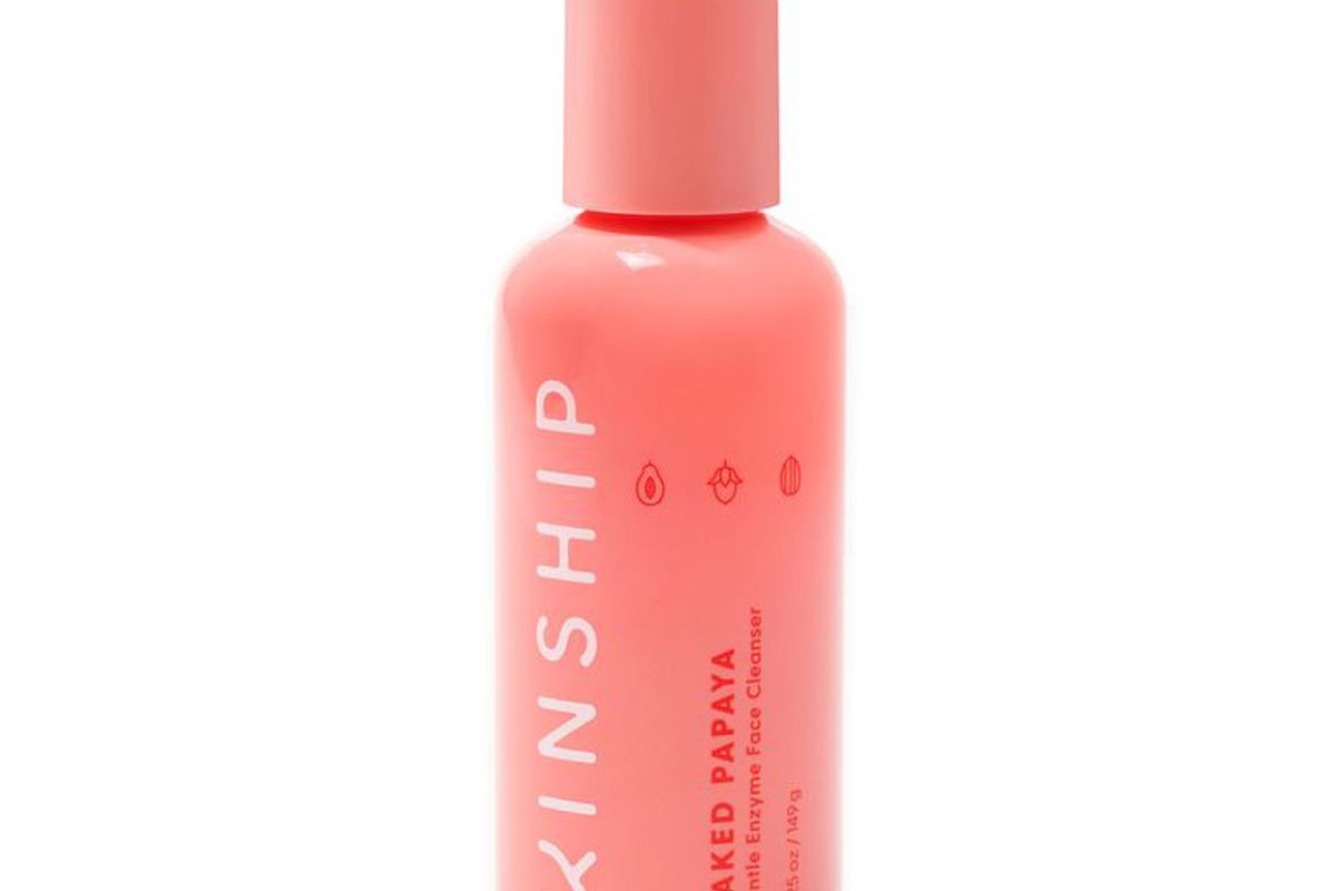 kinship naked papaya gentle enzyme face cleanser