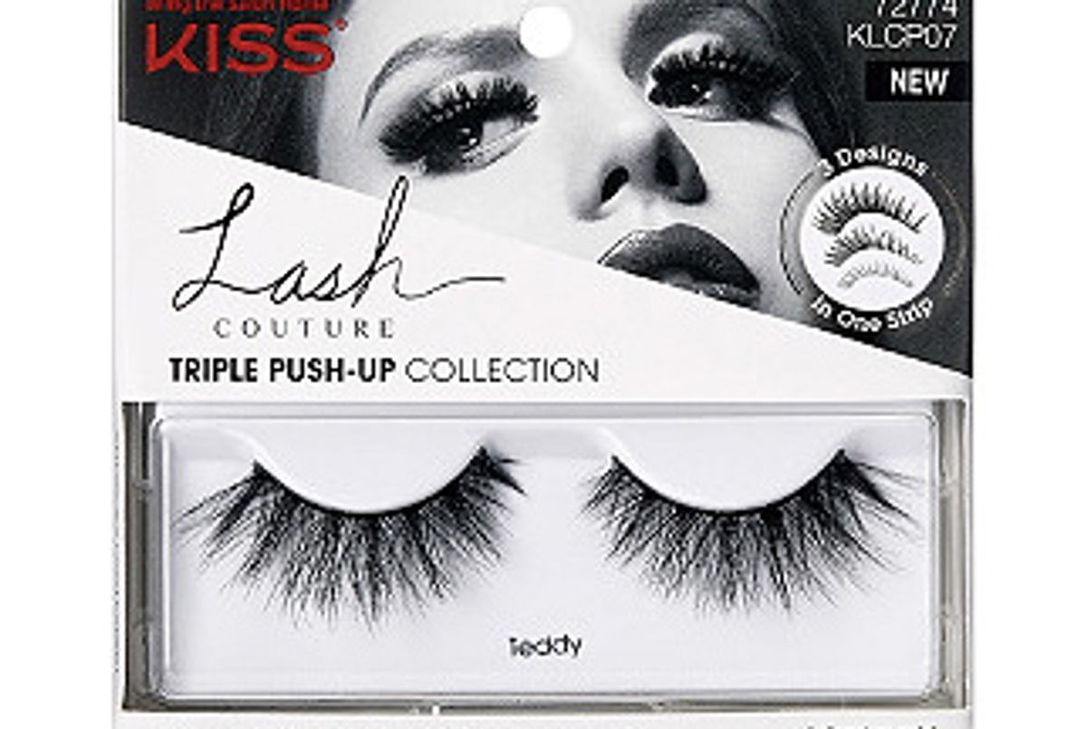 kiss lash couture triple push up teddy