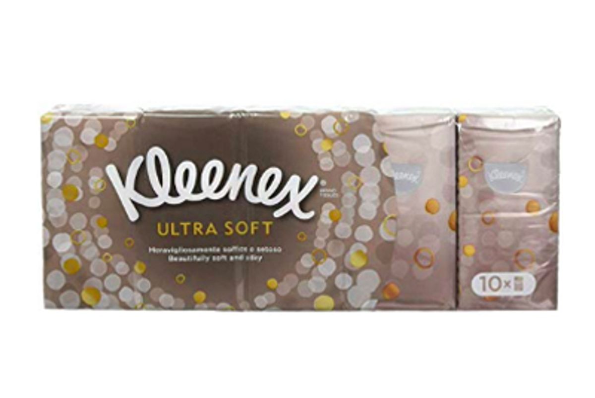 kleenex strong facial tissues pocket