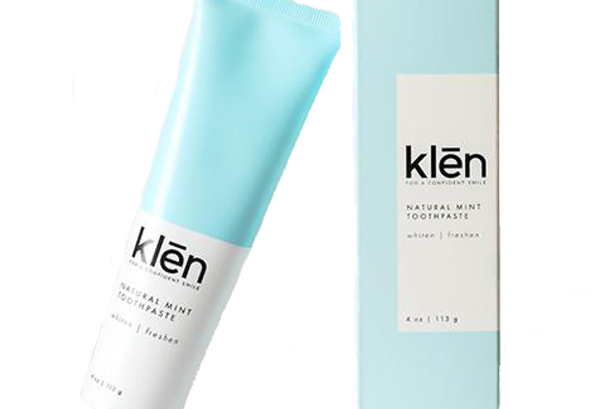 klen natural mint toothpaste