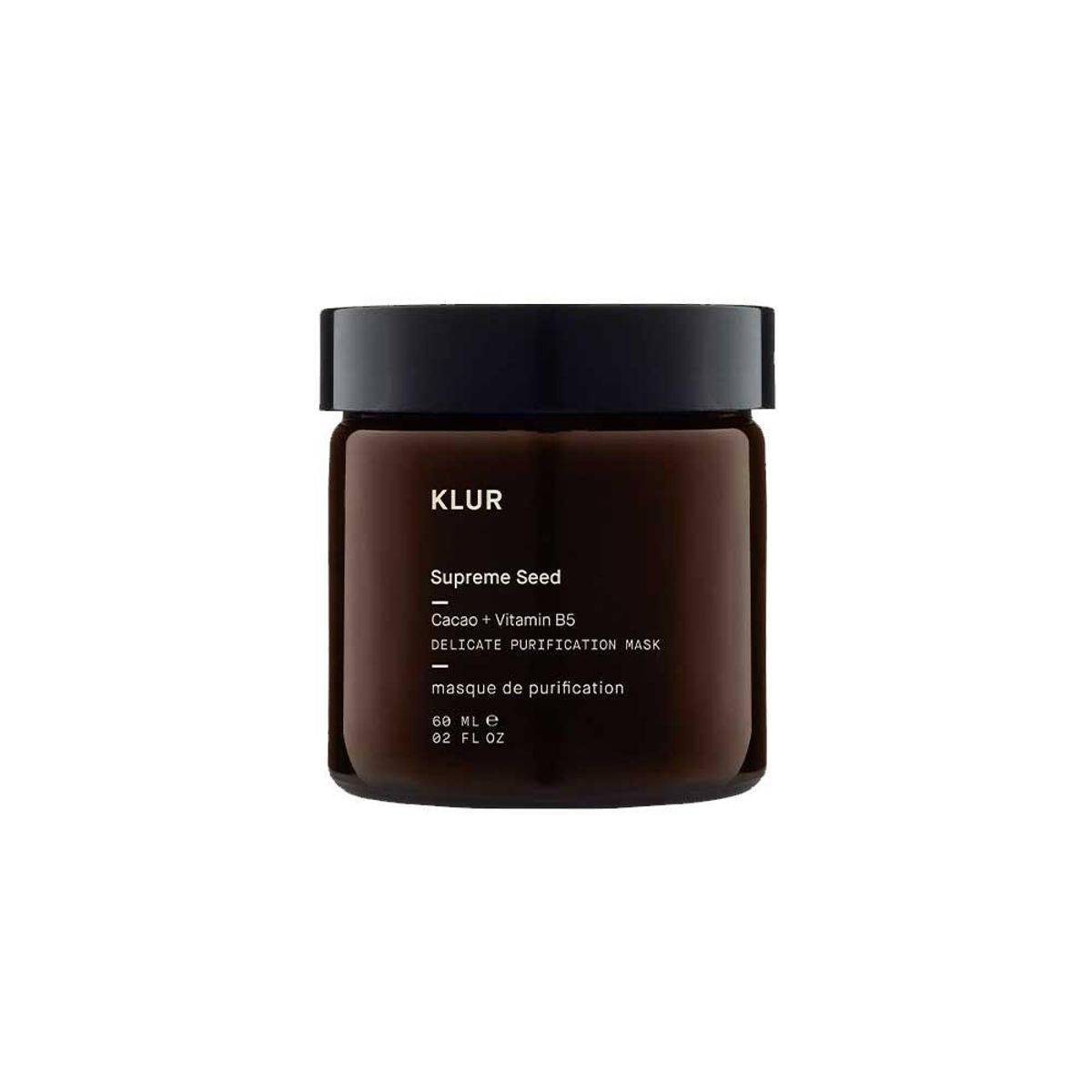 klur supreme seed delicate purification mask
