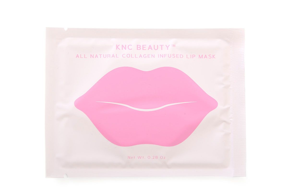 knc beauty all natural collagen infused lip mask