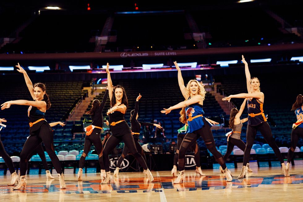 knicks city dancers