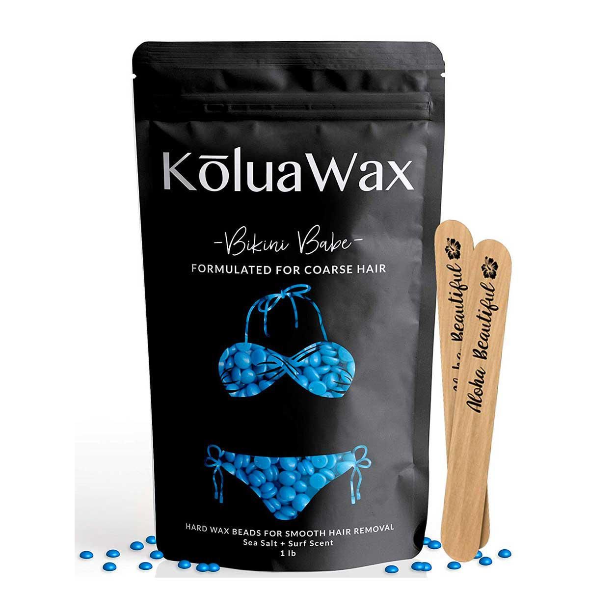koluawax hard wax beads for hair removal