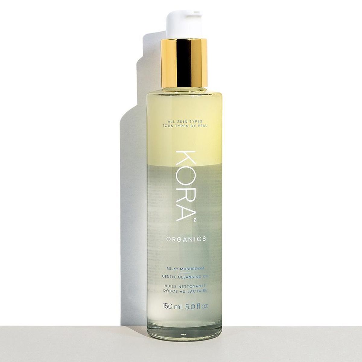 kora organics milky mushroom gentle cleansing oil