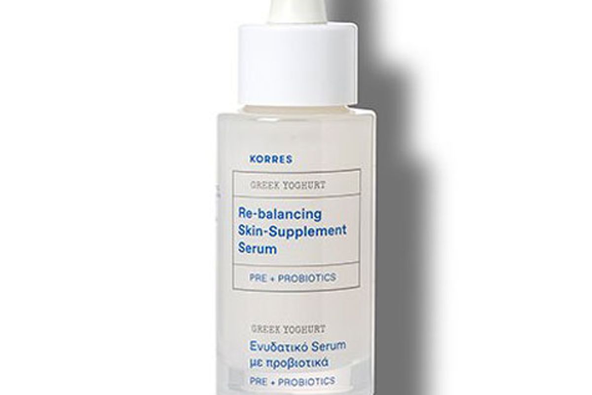 korres greek yoghurt re balancing skin supplement serum