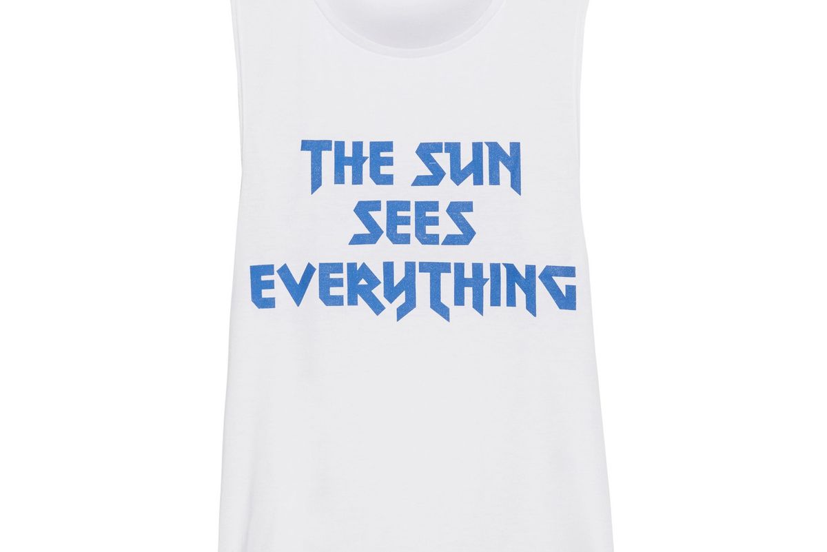 Printed Jersey Tank