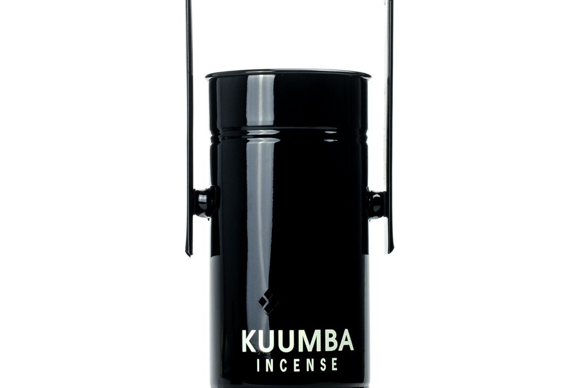 kuumba metal can incense burner