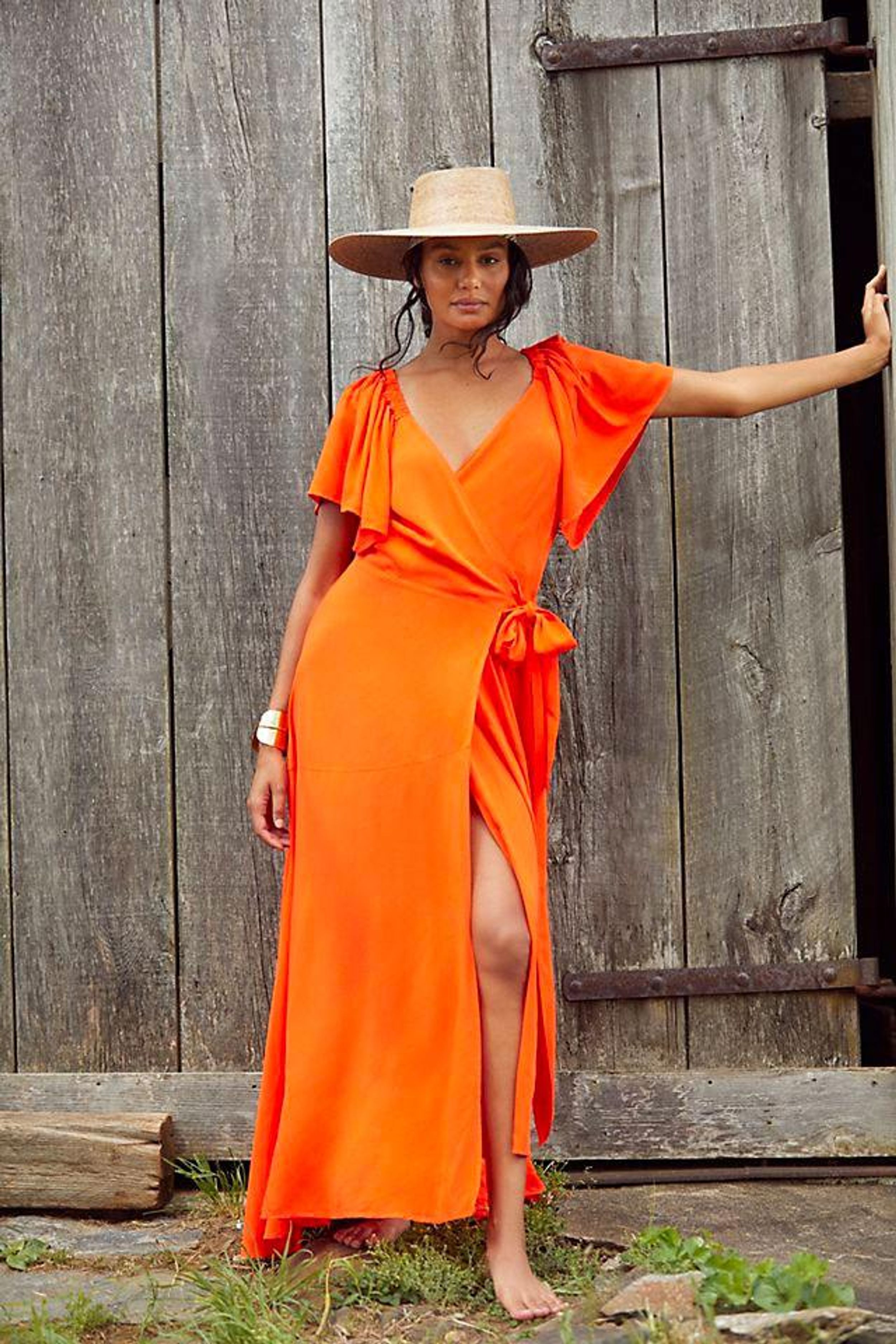 l space panama cover up maxi dress