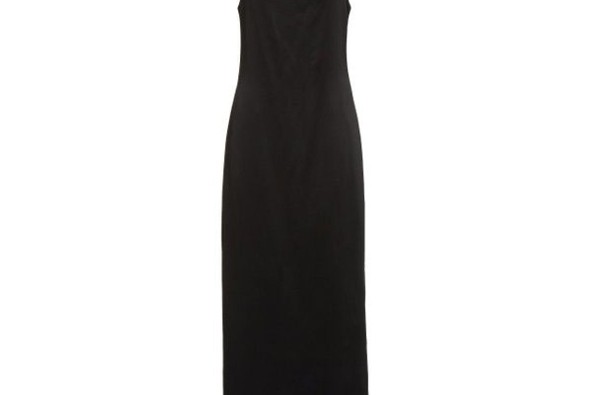 la collection gwyneth silk midi dress