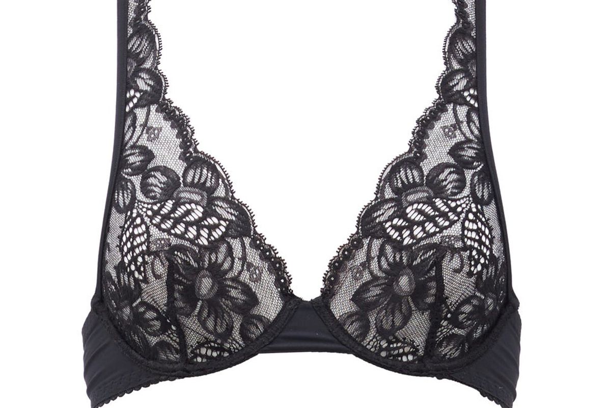 la perla layla leavers lace triangle bra