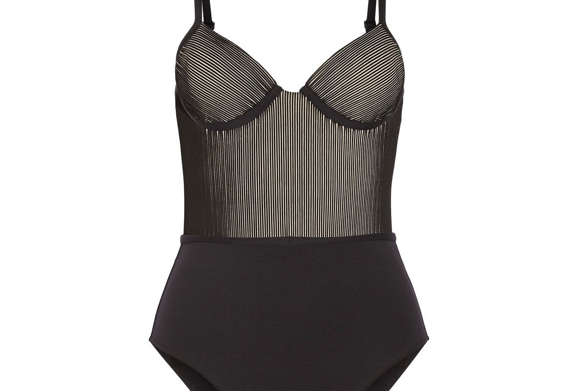 Ribbed Underwired Swimsuit