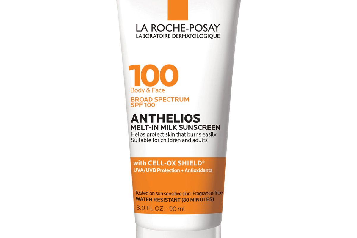 la roche posay anthelios melt in sunscreen for face and body spf 100