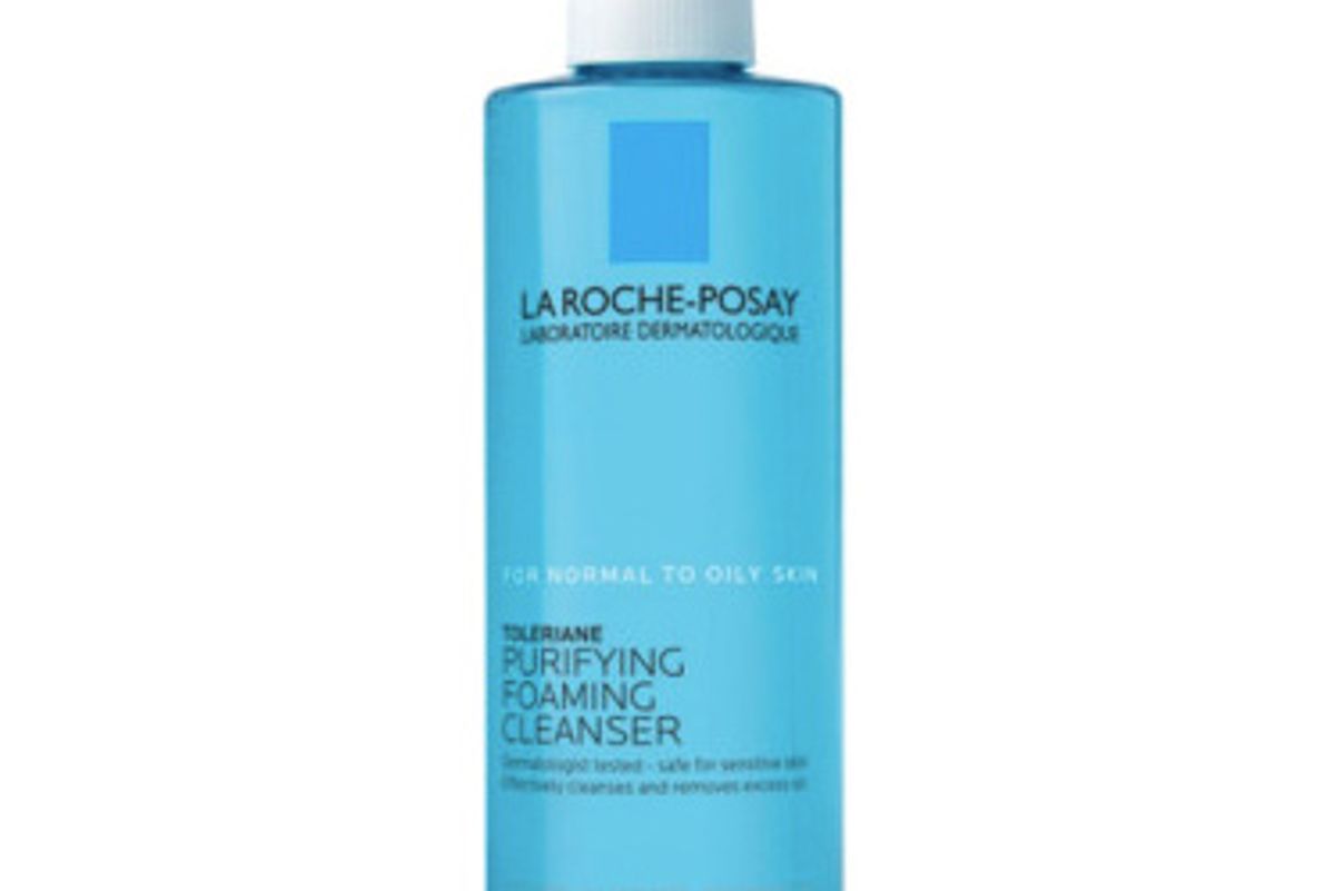 la roche posay toleraine purifying foaming face wash for oily skin