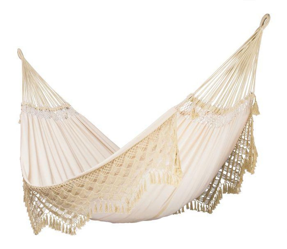 la siesta Bossanova champagne organic cotton kingsize classic hammock