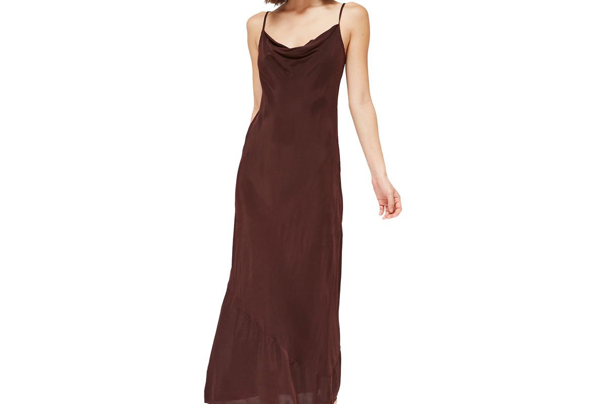 lacausa bias slip dress