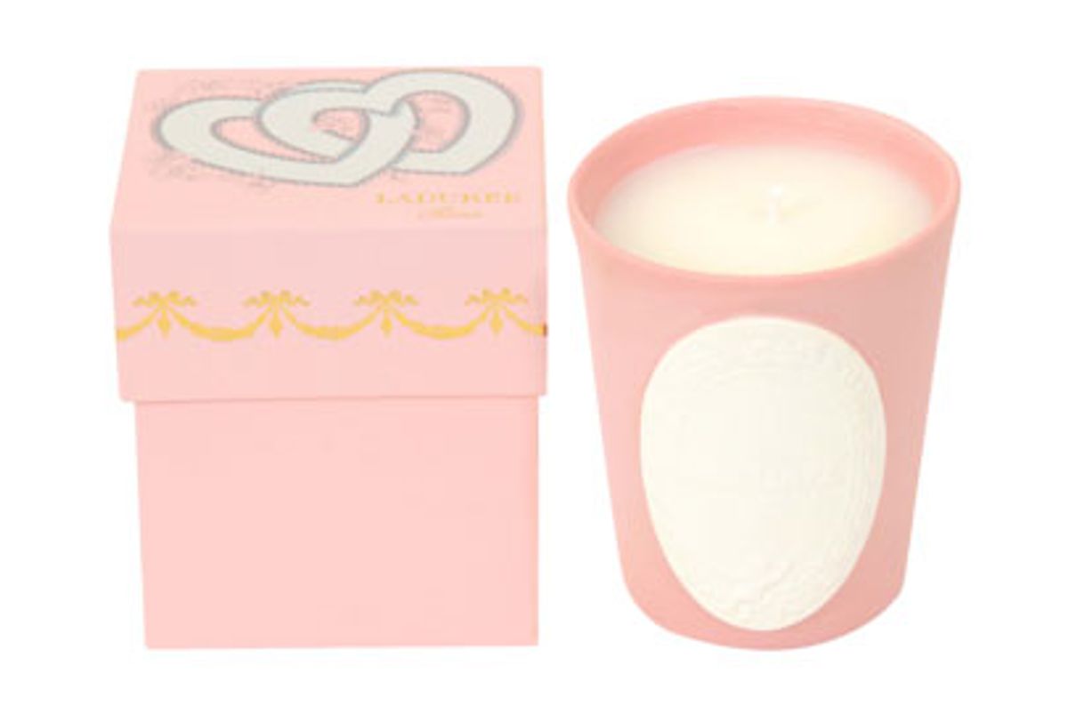 laduree delice love candle marshmallow