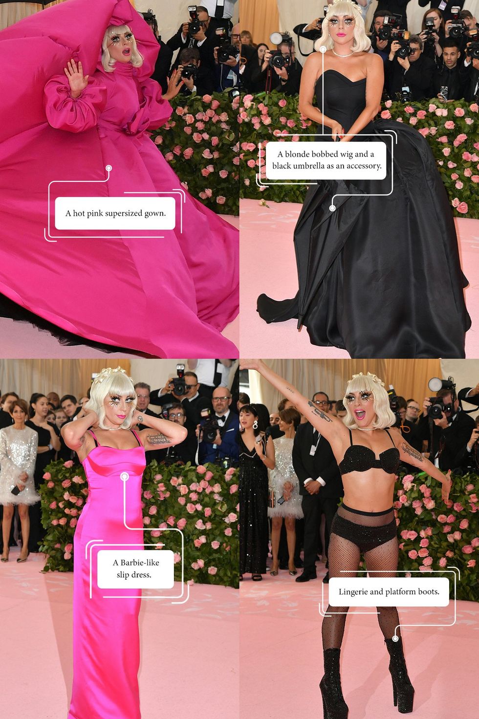 Lady Gaga in 2019 Met Gala