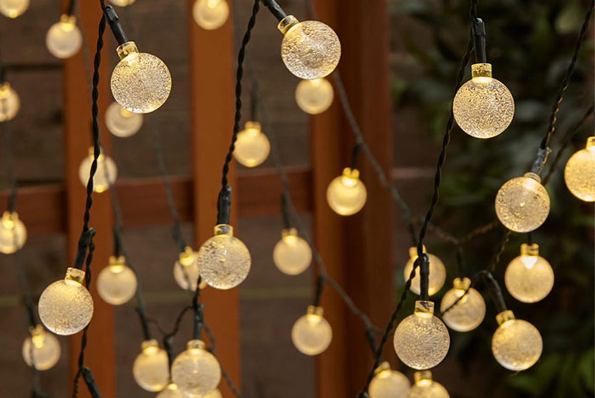 lakeside 50 bulb solar string lights