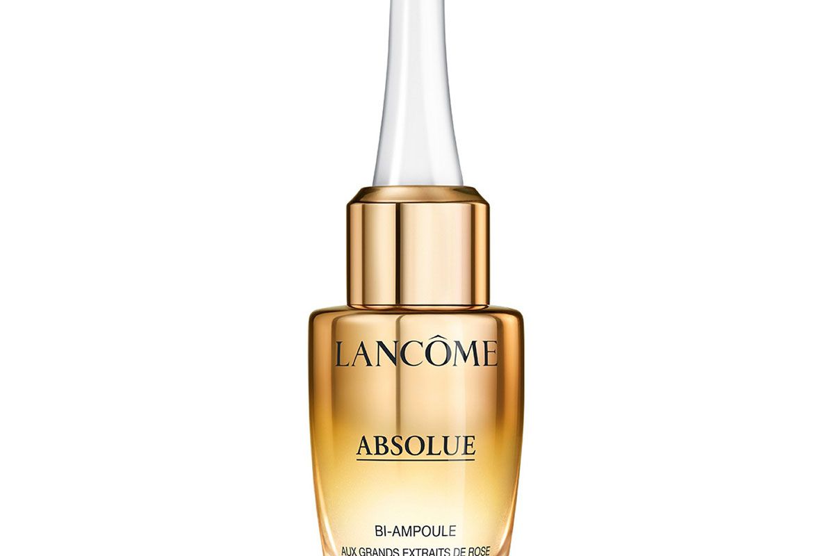 lancome absolue overnight repairing bi ampoule concentrated anti aging serum