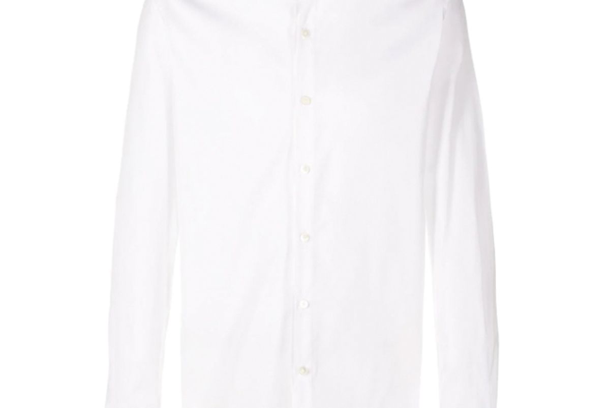 lanvin classic plain shirt