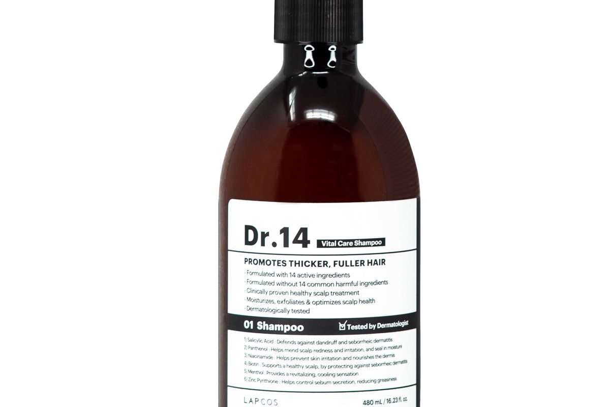lapcos dr 14 vital care shampoo