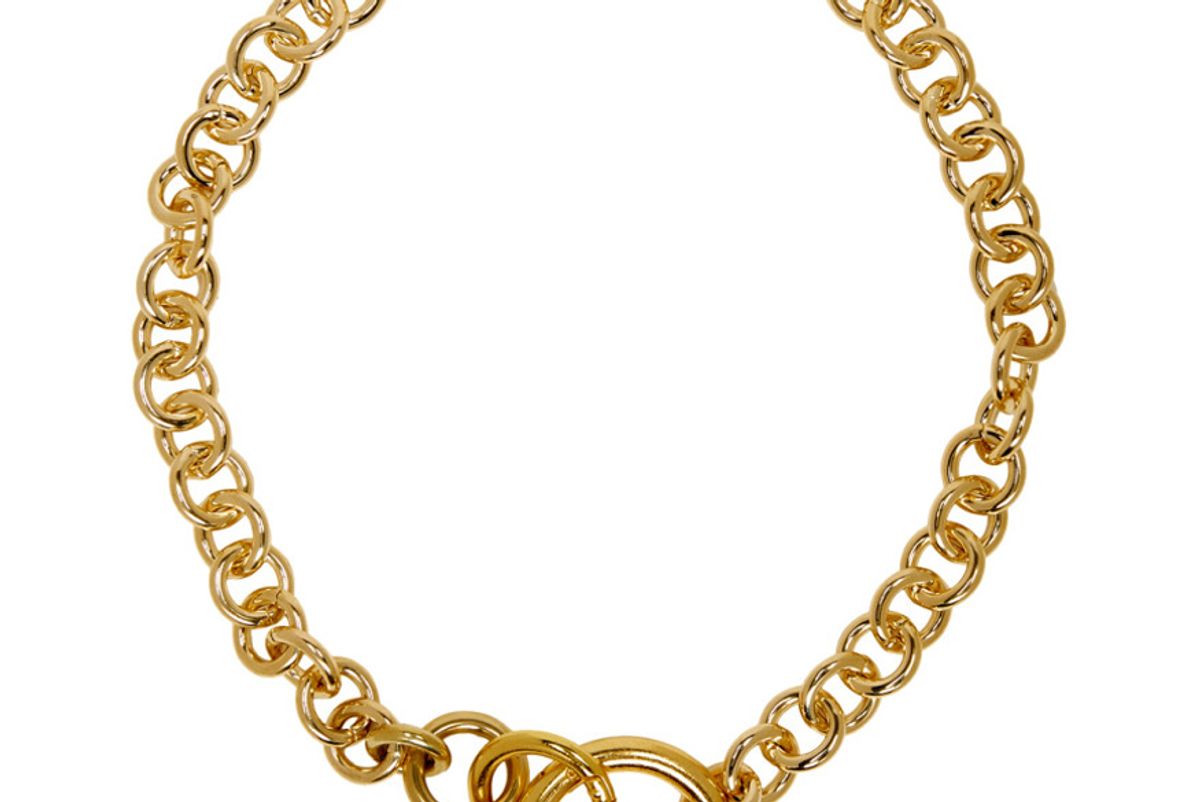 laura lombardi gold fede necklace