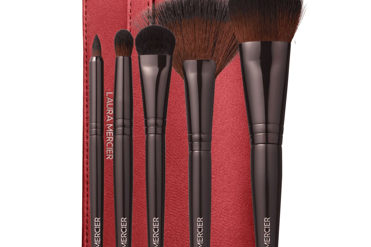laura mercier paint the town luxe brush collection