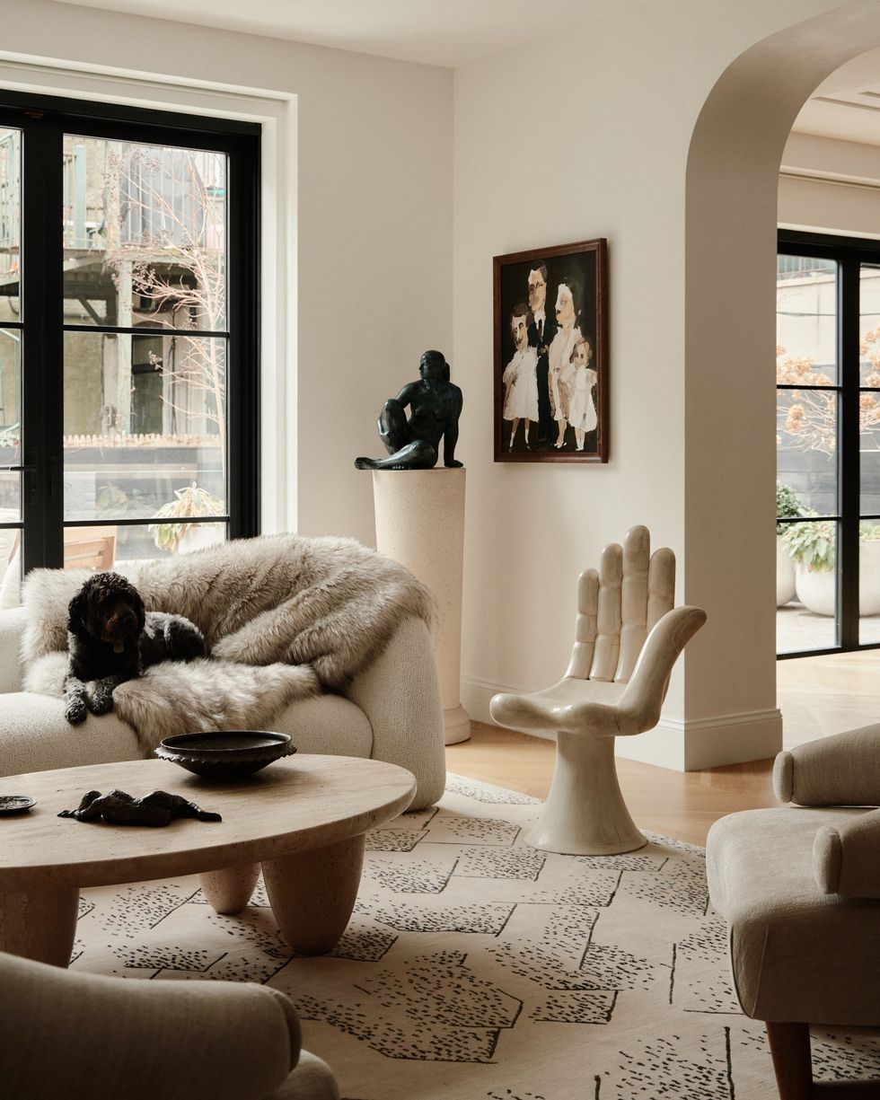Lauren Sands' Living Room in Her Park Slope NYC Apartment