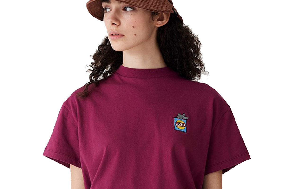 lazy oaf rat bag oversized t-shirt