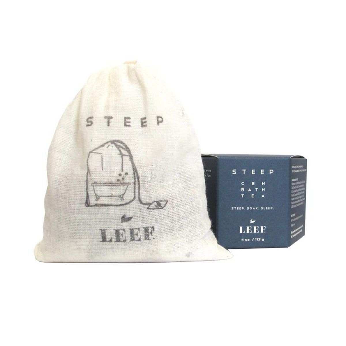 leef steep cbn bath tea