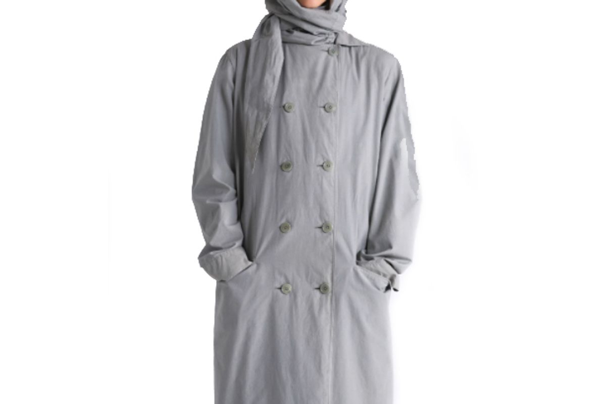 lemaire trench dress
