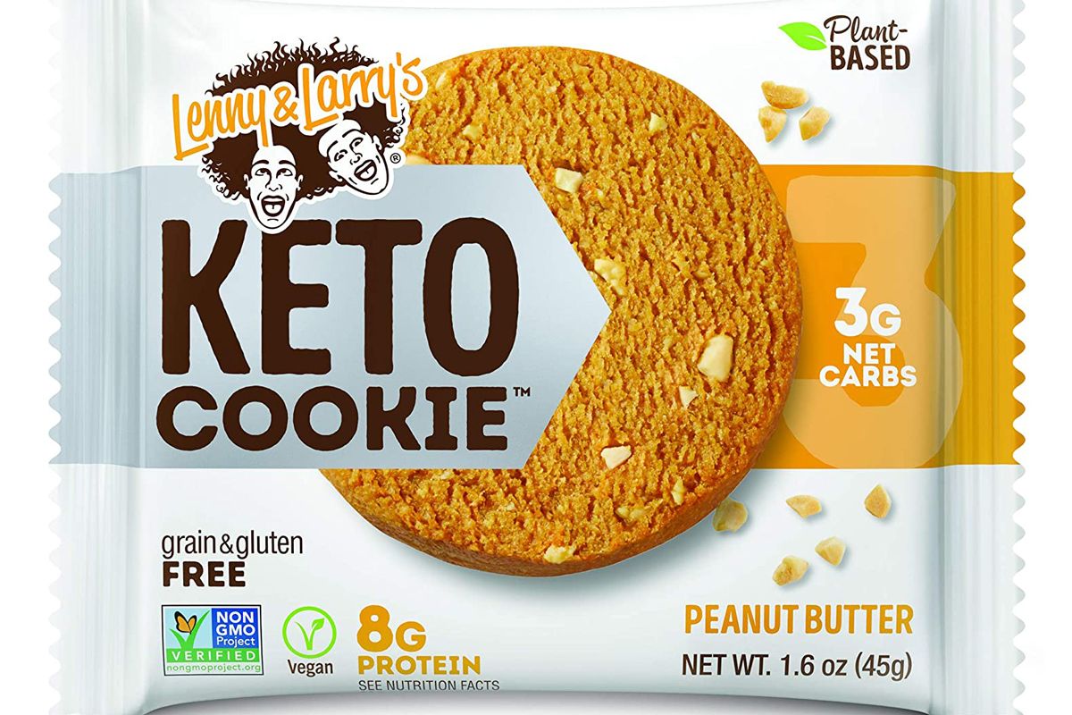 lenny and larrys keto cookie peanut butter