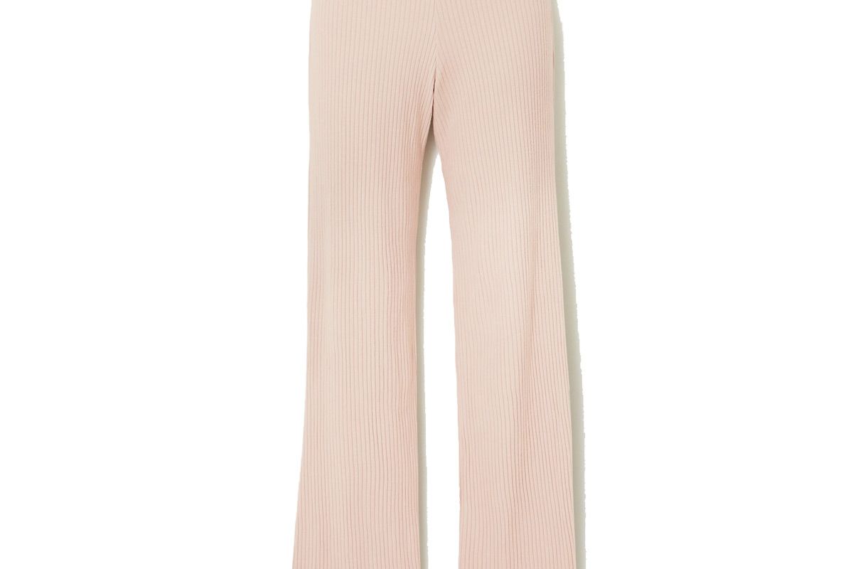 leset alison ribbed stretch jersey pants