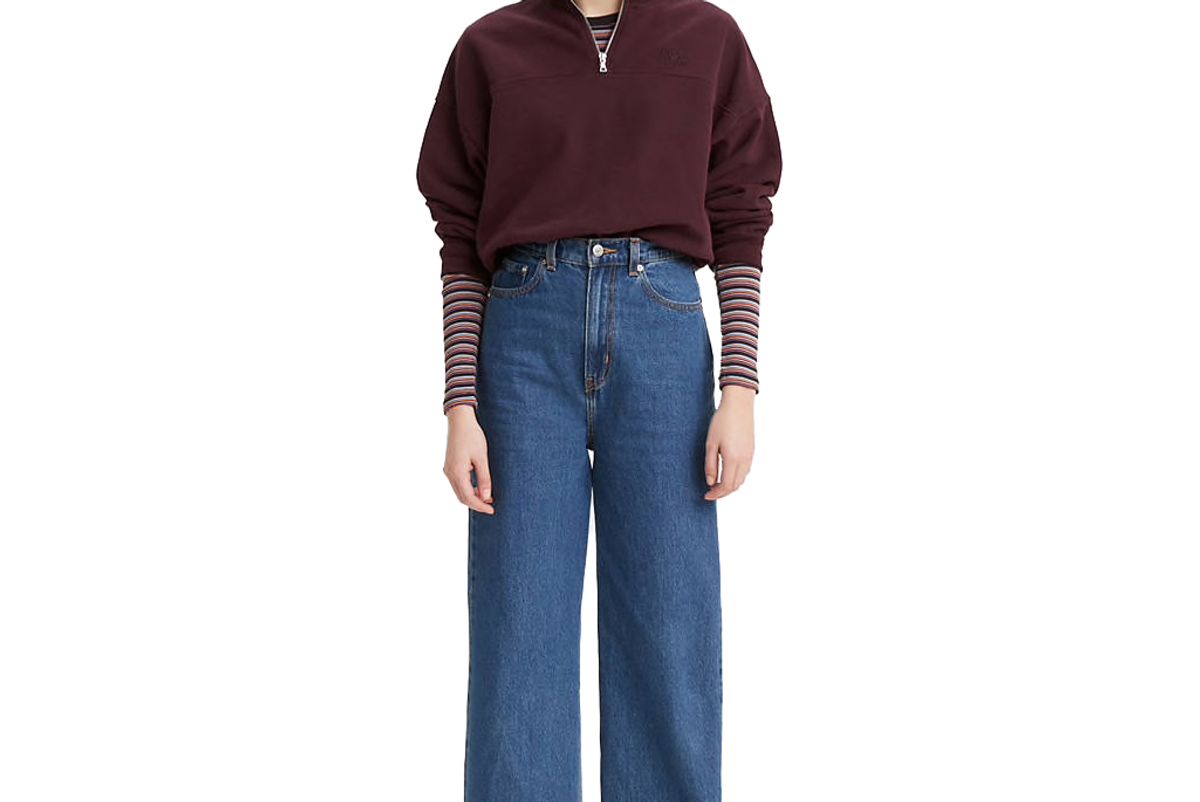 levi's premium high loose cottonized hemp womens jeans