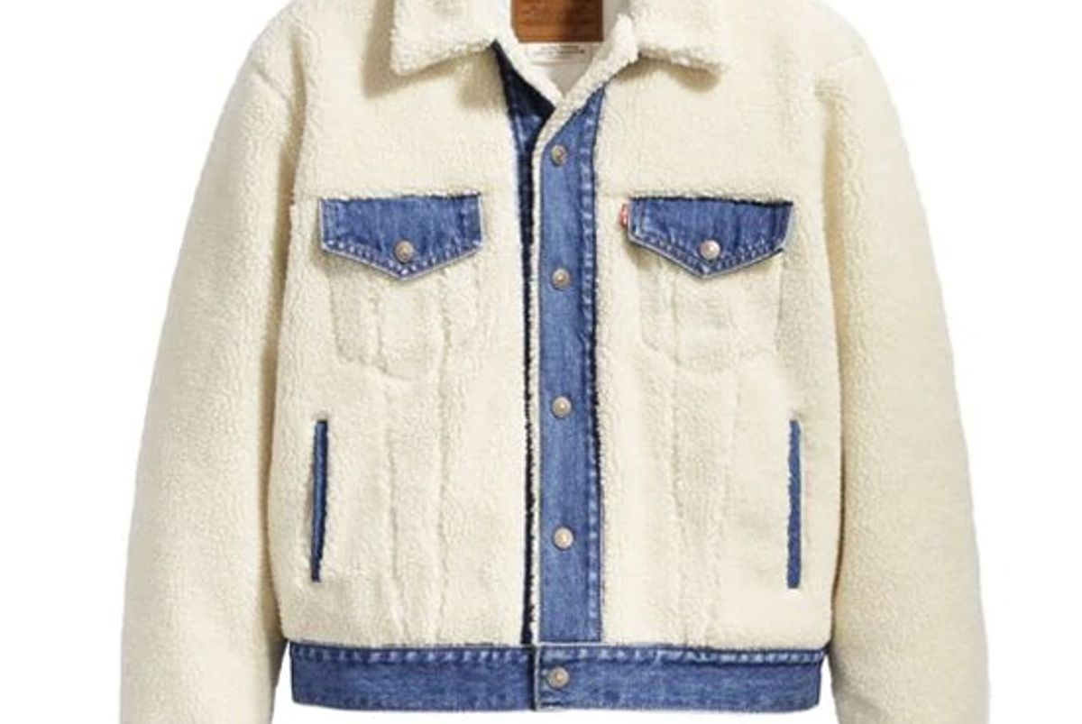 levis ex boyfriend sherpa trucker jacket