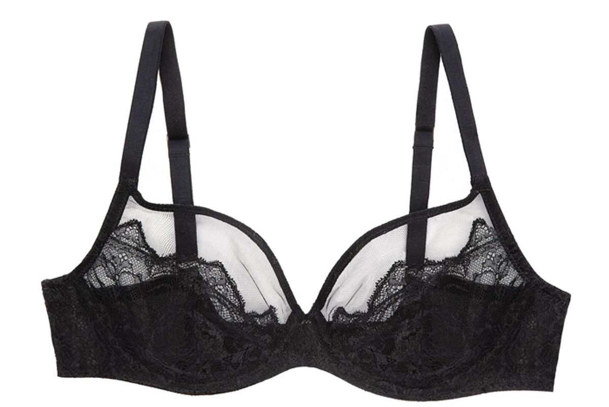 liberte bowery mesh plunge bra